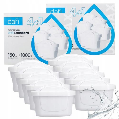 Filtr Dafi Unimax do dzbanka filtrującego Dafi Mila Crystal - 10 sztuk na Arena.pl