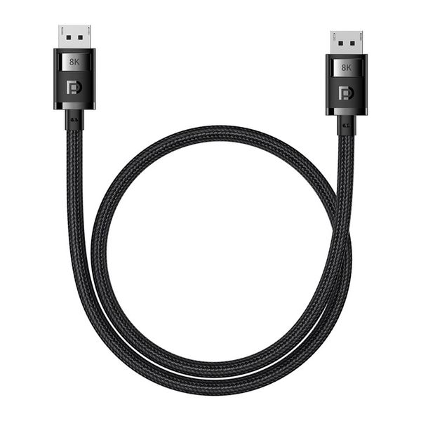 WZMACNIANY KABEL PRZEWÓD BASEUS DISPLAYPORT FULLHD UHD 4K 8K 240HZ VIDEO 2M zdjęcie 8