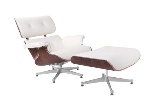 Podnóżek Vip biały/walnut/silver base TP na Arena.pl