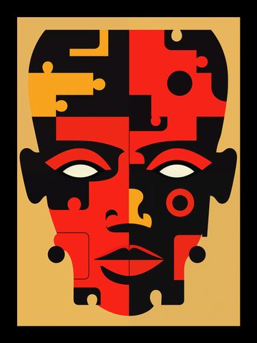 Plakat 13x18cm Puzzle Tożsamości na Arena.pl