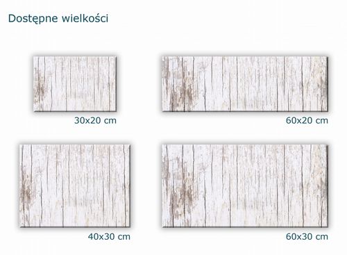 SZKLANA DESKA KUCHENNA 60x20 350c Białe deski na Arena.pl