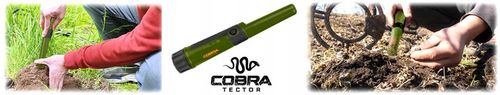 WYKRYWACZ METALI DETEKTOR METALU PINPOINTER COBRA TECTOR na Arena.pl