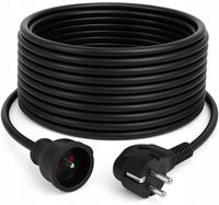 PRZEDŁUŻACZ BUDOWLANY OGRODOWY 3 x 2,5mm PRZEWÓD KABEL 30m