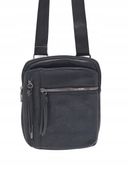 Herisson - męska torba na ramię listonoszka saszetka czarny H2023-151