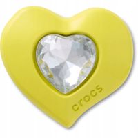 Przypinka Crocs Jibbitz Pin Do Butów Yellow SMT Gem Heart