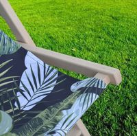 Leżak ogrodowy reklamowy firmowy + Napis Logo Prezent Urodziny reklama