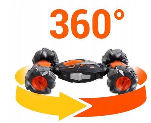 SAMOCHÓD ZDALNIE STEROWANY RC RĘKĄ GESTAMI PILOT AUTO PODŚWIETLENIE LED 4x4 na Arena.pl