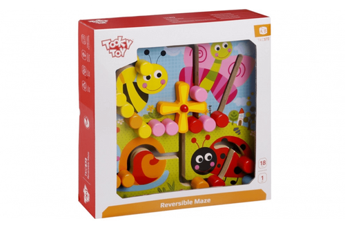 Tooky Toy Dwustronny labirynt na Arena.pl