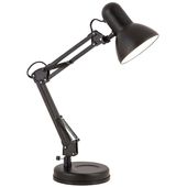 Stojąca LAMPA stołowa SAMSON 4212 Rabalux metalowa LAMPKA biurkowa loftowy reflektorek regulowany czarny