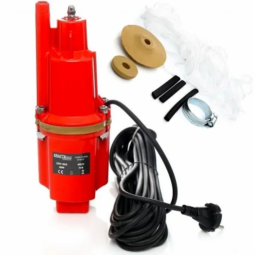 RUSKA POMPA do wody Głębinowa MEMBRANOWA Górnossąca Studni 450W zdjęcie 1