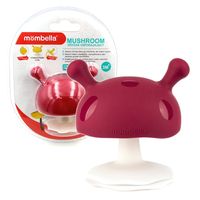 MOMBELLA Gryzak uspokajający grzybek mushroom chimney red