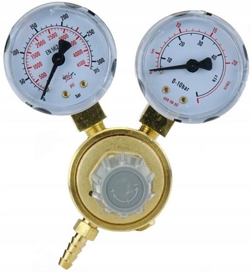 REDUKTOR GAZU SPAWARKI ARGON CO2 MINI 2 MANOMETRY zdjęcie 2