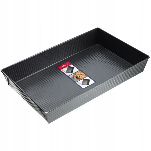 BLACHA FORMA DO PIECZENIA NIEPRZYWIERALNA 40x25x6 zdjęcie 1