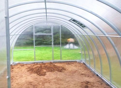 SZKLARNIA z POLIWĘGLANU 3,5x10m OCYNK TUNEL 40x20mm na Arena.pl