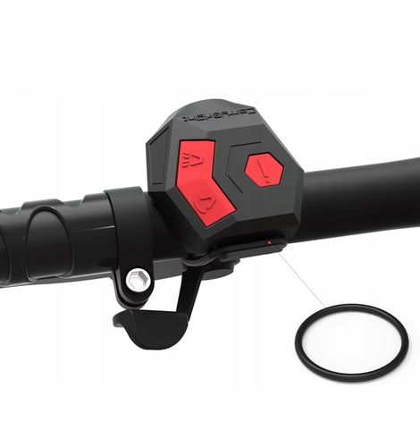 Elektryczny klakson dzwonek rowerowy|120 dB|Wodoodporny IPX4|USB na Arena.pl