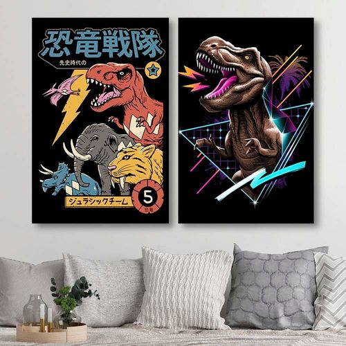 Plakat, T-rex anime 40x60 na Arena.pl