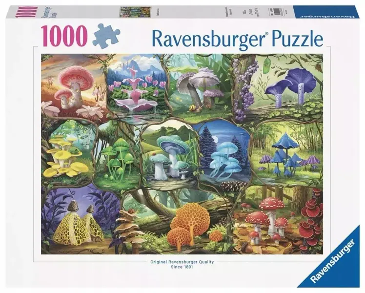 Puzzle 1000 Piekne grzyby zdjęcie 1