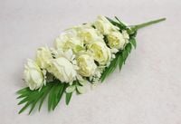 bukiet piwonia z dodatkami wys. 50 cm 12 łodyg (12 kwiatów 6 x 3,5 cm)