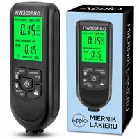 Dokładny Miernik grubości lakieru Tester Sonda z wyświetlaczem LCD 0~2000um