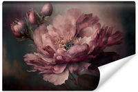 Fototapeta Do Salonu KWIATY Natura Styl Vintage 450cm x 300cm