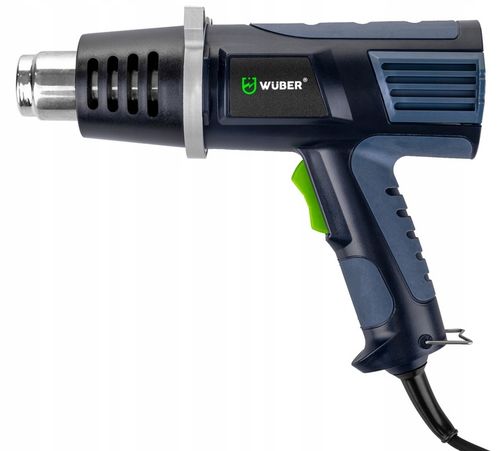 OPALARKA ELEKTRYCZNA MOCNA Z REGULACJĄ 2 BIEGI MAX 600°C + 4 DYSZE na Arena.pl