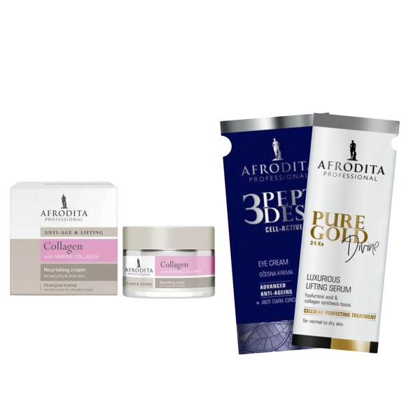 Afrodita Collagen Krem ​​Odżywczy + 2 Próbki zdjęcie 1