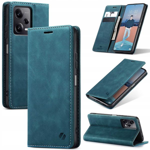 Spacecase Wallet Poco X5 Pro/Note 12 Pro Blue zdjęcie 5