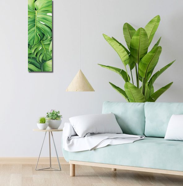 Obraz 20x70cm Tajemnice Liści zdjęcie 2