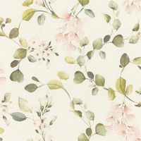 TAPETA WZÓR KWIATY LIŚCIE PNĄCZA WINYLOWA NA FLIZELINIE