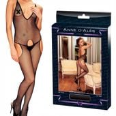 Bielizna erotyczna z otwartym krokiem Bodystocking