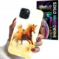 ETUI CASE DO IPHONE 13 - KONIE KOŃ OBUDOWA Z KONIEM + SZKŁO