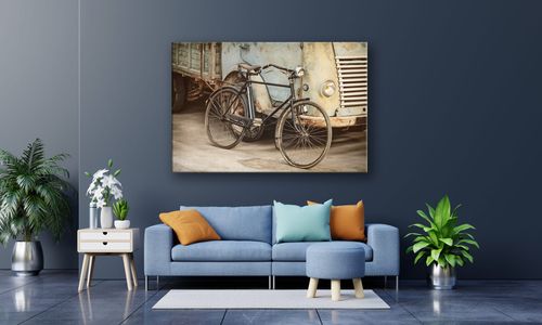 OBRAZ NA PŁÓTNIE 133 Rower 40x30cm na Arena.pl