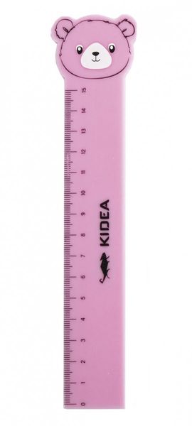 LINIJKA Z FIGURKĄ 15CM KIDEA zdjęcie 1