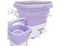 Pralka przenośna mini składana podróżna automatyczna turystyczna wirowanie