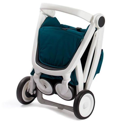 Wózek Greentom Classic white - teal na Arena.pl