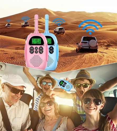 Walkie Talkie dla Dzieci Krótkofalówki Zestaw 2 szt. Zasięg Duży Łoki Toki na Arena.pl
