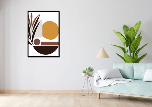 Plakat 70x100cm Stylizacja Roślin na Arena.pl