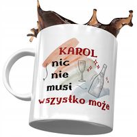 Kubek Dla Karola Kolegi Przyjaciela Na Prezent Z Nadrukiem Ze Zdjęciem