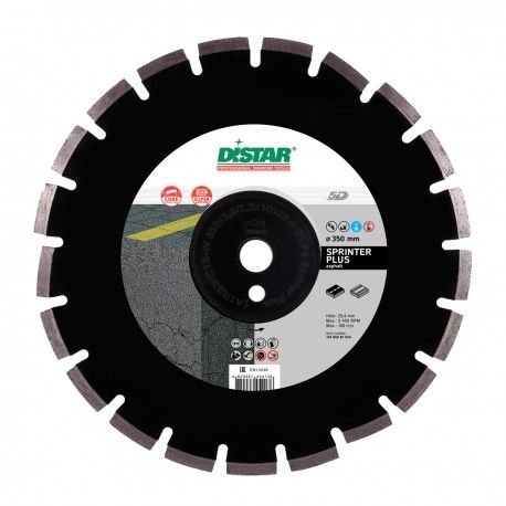 TARCZA DIAMENTOWA DO ASFALTA 400x3,5/2,5x10x25,4-24 F4 Sprinter Plus zdjęcie 1