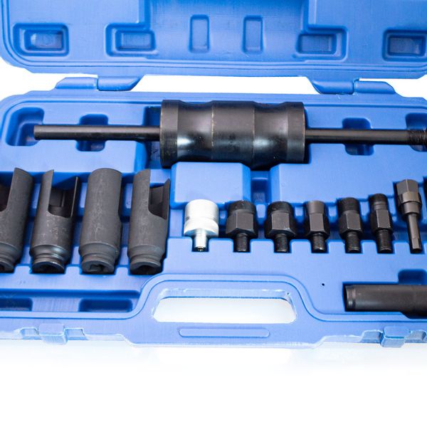 Zestaw ściągaczy do wtryskiwaczy wtrysków 14el. zdjęcie 2