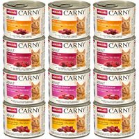 ANIMONDA CARNY Adult karma dla kota MIX SMAKÓW 12x200g