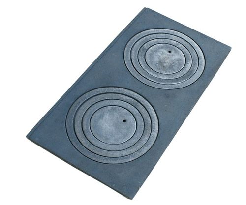 PŁYTA KUCHENNA ŻELIWNA 2 OTWOROWA 60cm x 30cm na Arena.pl