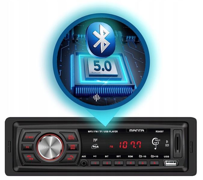 Radio samochodowe MANTA RS4507BT zdjęcie 9