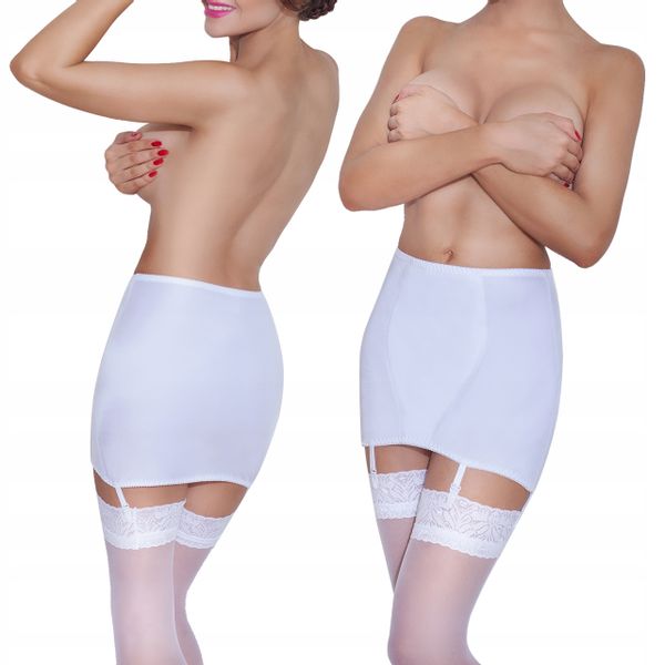pas do pończoch BIAŁY Mitex IRA , 120 zdjęcie 1