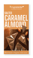 Tabliczka Kakaowa Słony Karmel z Migdałami BIO, 60 g - Benjamissimo