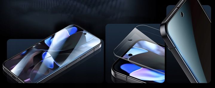 Etui plecki do Google PIXEL 9 / 9 PRO + SZKŁO do MagSafe CZARNY MATT CASE zdjęcie 3