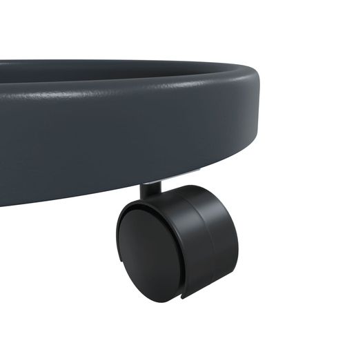 Podstawki pod donicę, z kółkami, 2 szt., szare, 34 cm, 35 kg na Arena.pl