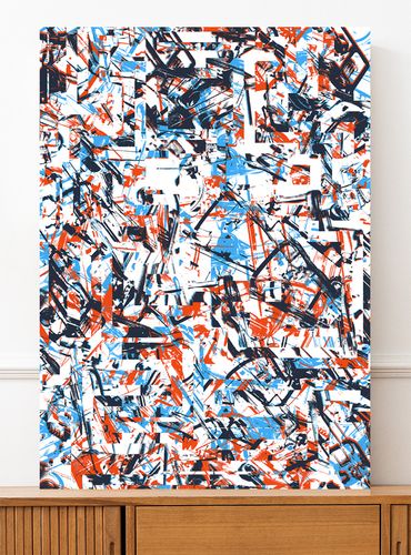 Plakat abstrakcja lastryko 70x100 cm na Arena.pl