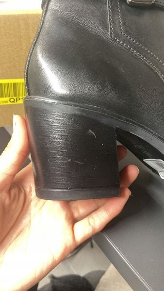 Dune LONDON Prance Mid Boot czarny R37 zdjęcie 5