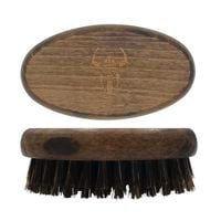 Lazy Viking Szczotka kartacz do pielęgnacji brody, włosie z dzika